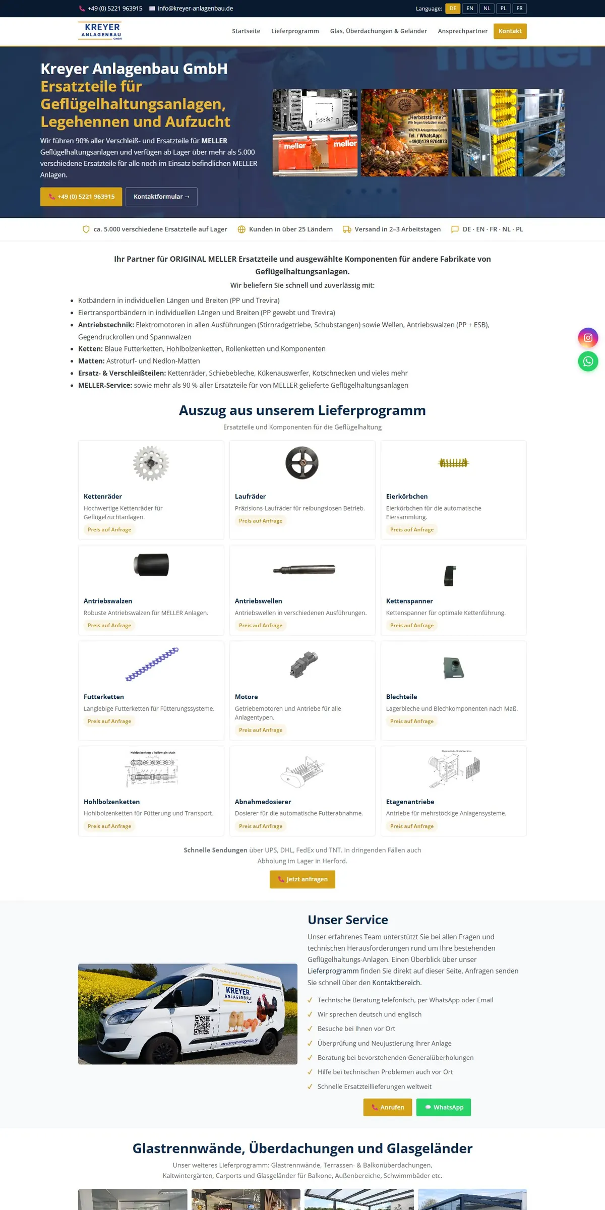 Startseite www.kreyer-anlagenbau.de
